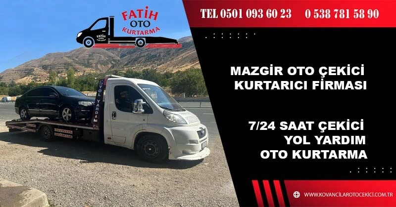 Mazgirt Oto Çekici Kurtarıcı
